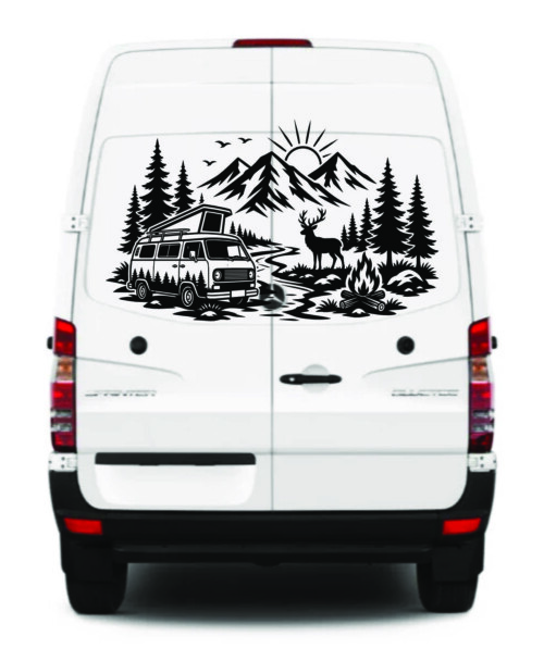 VAN LIFE VINYL STICKER